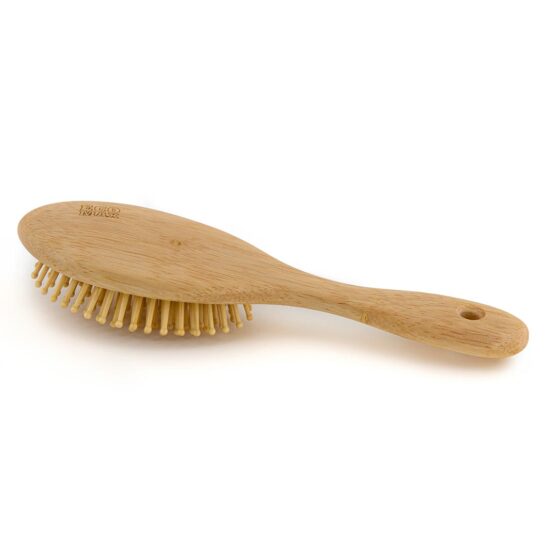 Eco Max Wooden & Rubber Hair Brush