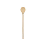 Beech Wood Round Wooden Spoon - 35cm