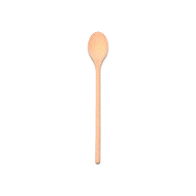 Beech Wood Oval Wooden Spoon - 35cm