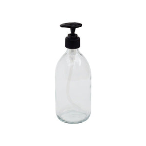 
            
                Load image into Gallery viewer, Clear Glass Lotion Pump bottle - 2 sizes
            
        