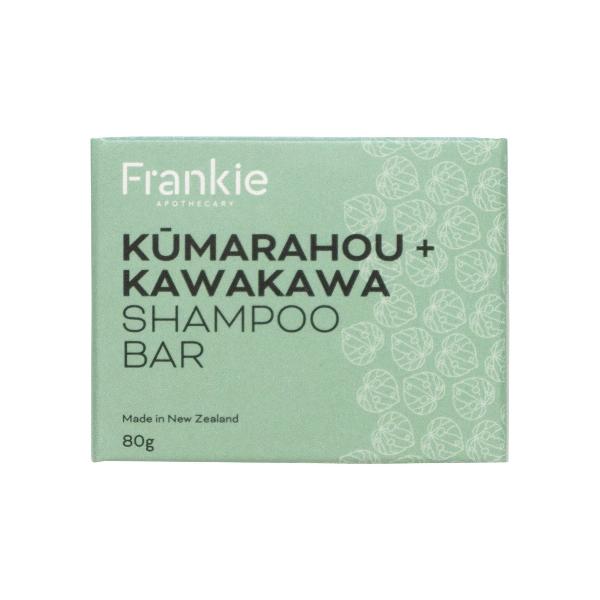 Frankie Apothecary Kūmarahou + Kawakawa Shampoo Bar
