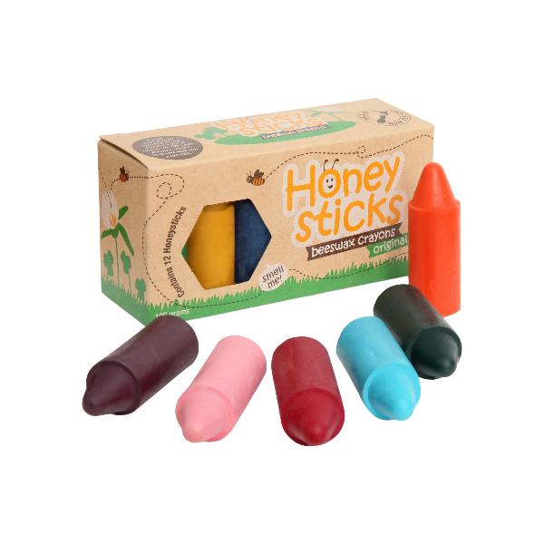 Honeysticks Natural Beeswax Crayons - Original