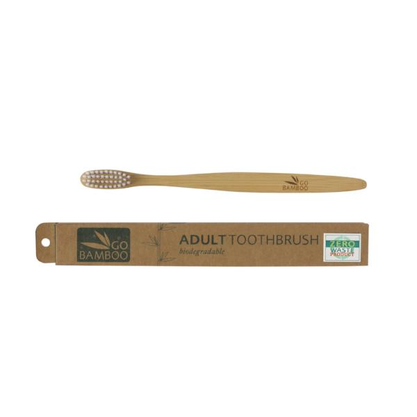 Natural Biodegradable Go Bamboo Tooth Brush – Adult 