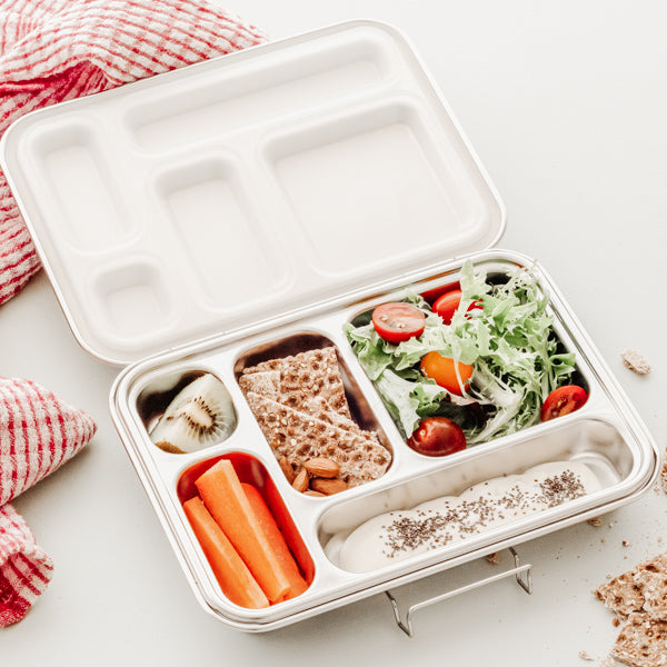 
            
                Load image into Gallery viewer, Nestling Stainless Steel Kids Bento Lunchbox
            
        