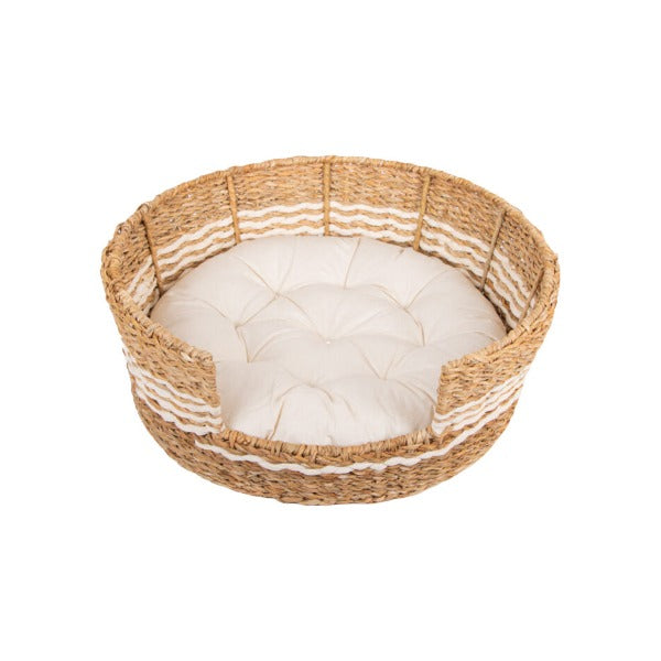 Pet Basket Bed with cotton mattress