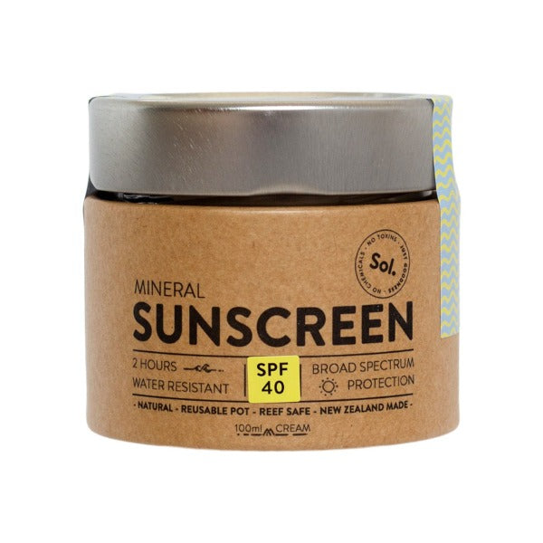 
            
                Load image into Gallery viewer, Sol Natural Mineral SPF 40 Sunscreen
            
        