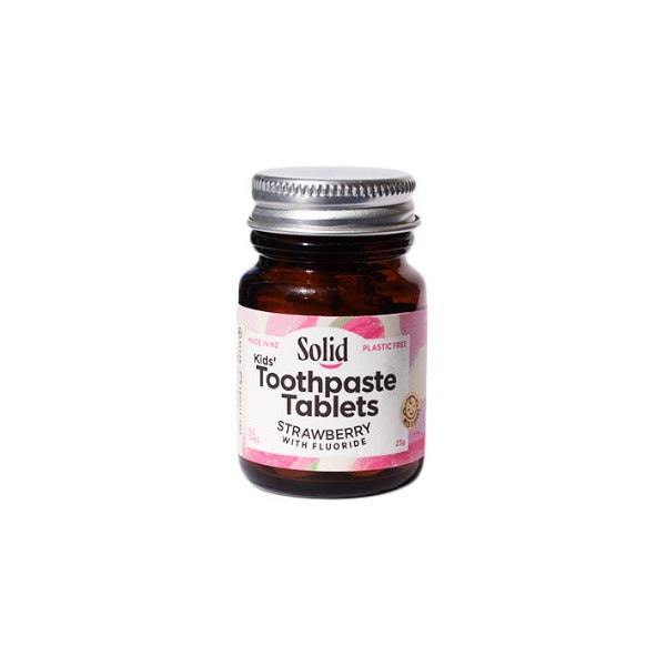 
            
                Load image into Gallery viewer, SOLID Children&amp;#39;s Toothpaste Tablets - Plastic Free Toothpaste
            
        