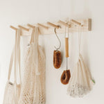 Wooden Wall Hung Peg Rack - 2 sizes