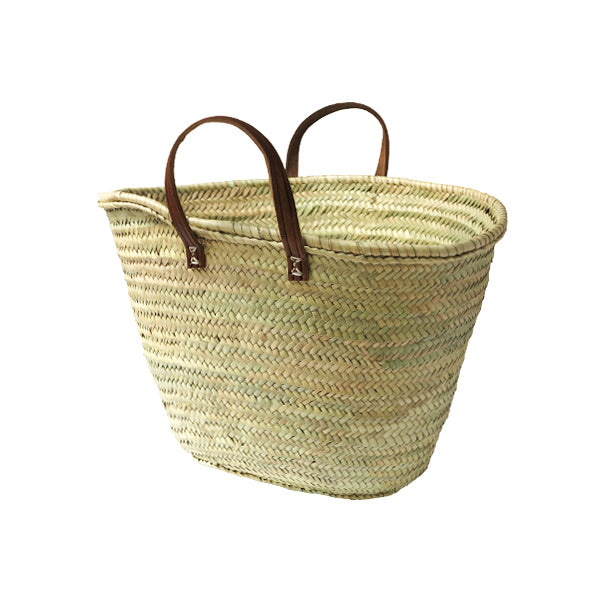Woven Eco Market Basket with handles - Large