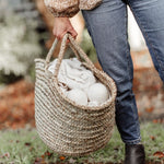 Woven Washing Laundry Basket with handles