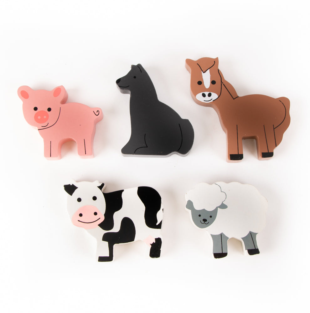 
            
                Load image into Gallery viewer, Wooden Animal Farm Set
            
        