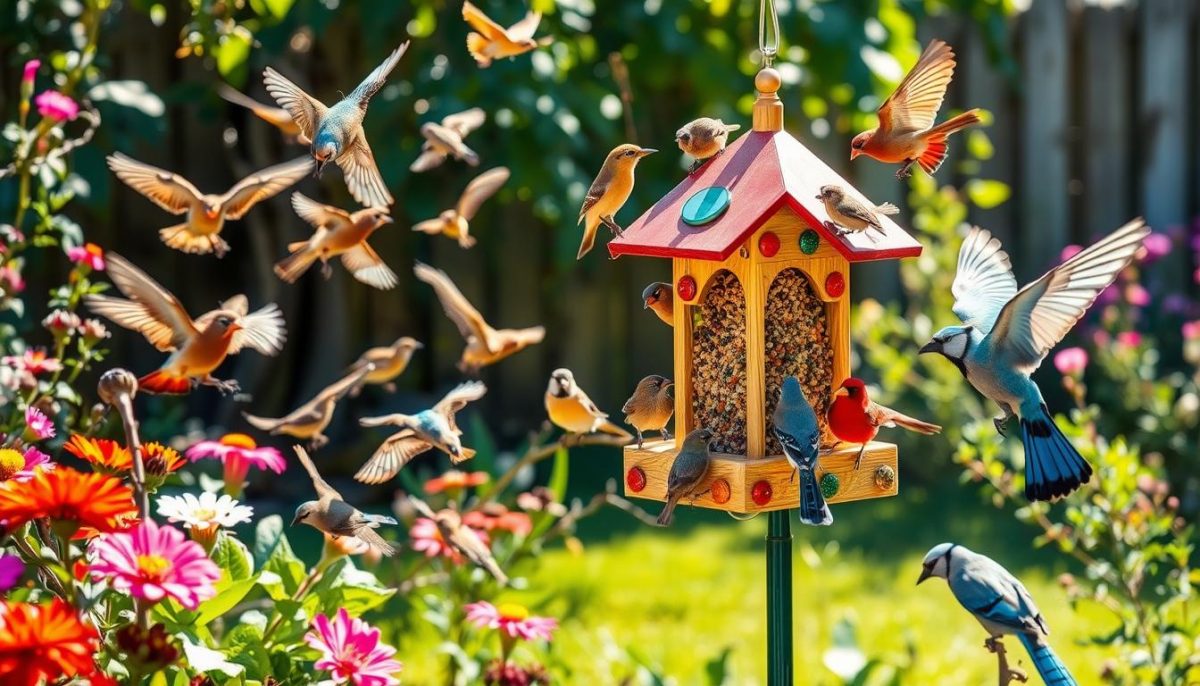 benefits of bird feeders